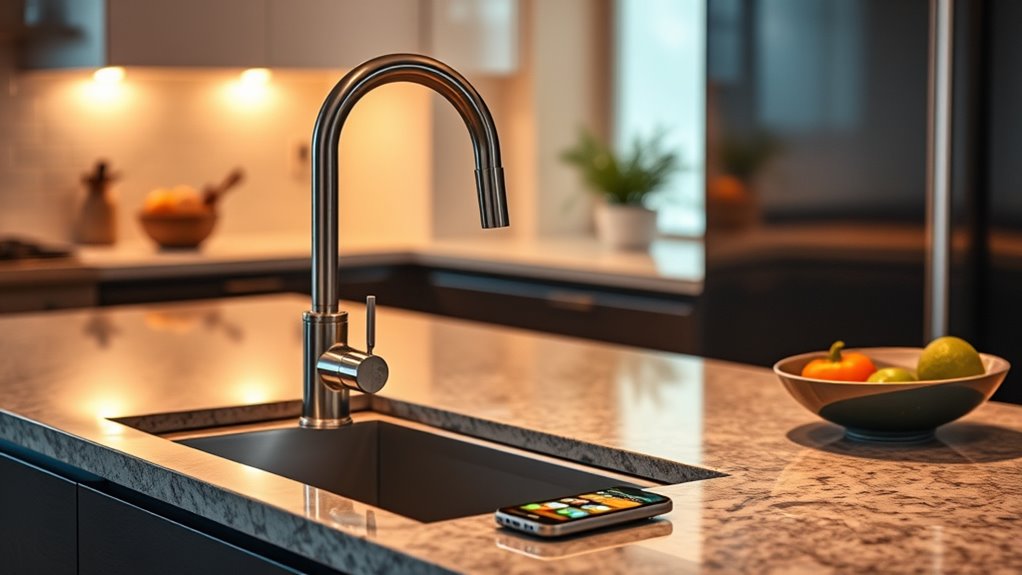 smart kitchen faucet upgrades