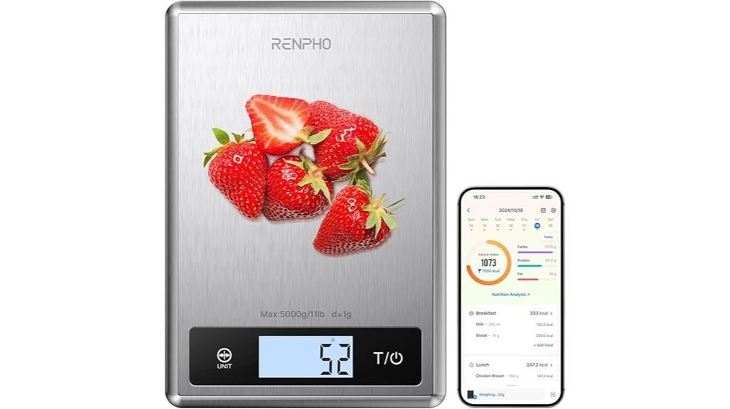 smart kitchen scale nutrition