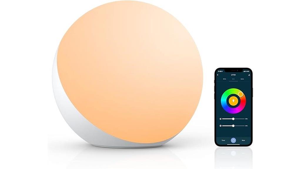 smart lamp with control