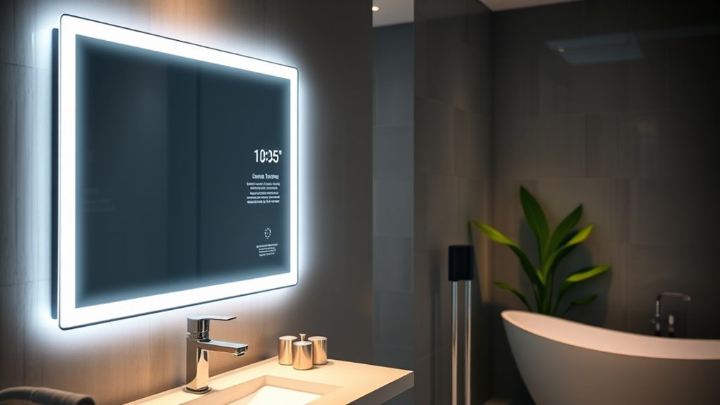 smart mirrors for bathrooms