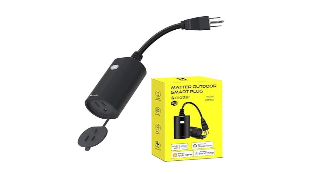 smart outdoor plug device