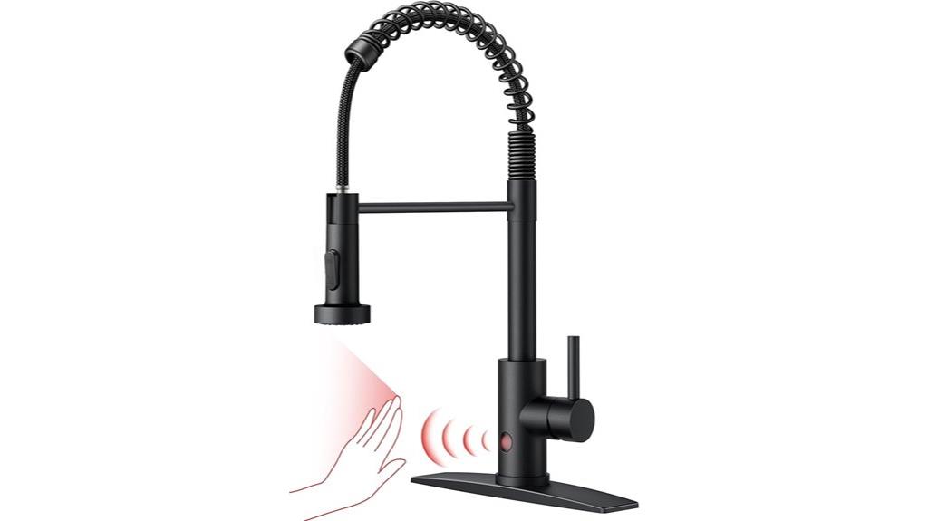smart sensor kitchen faucet