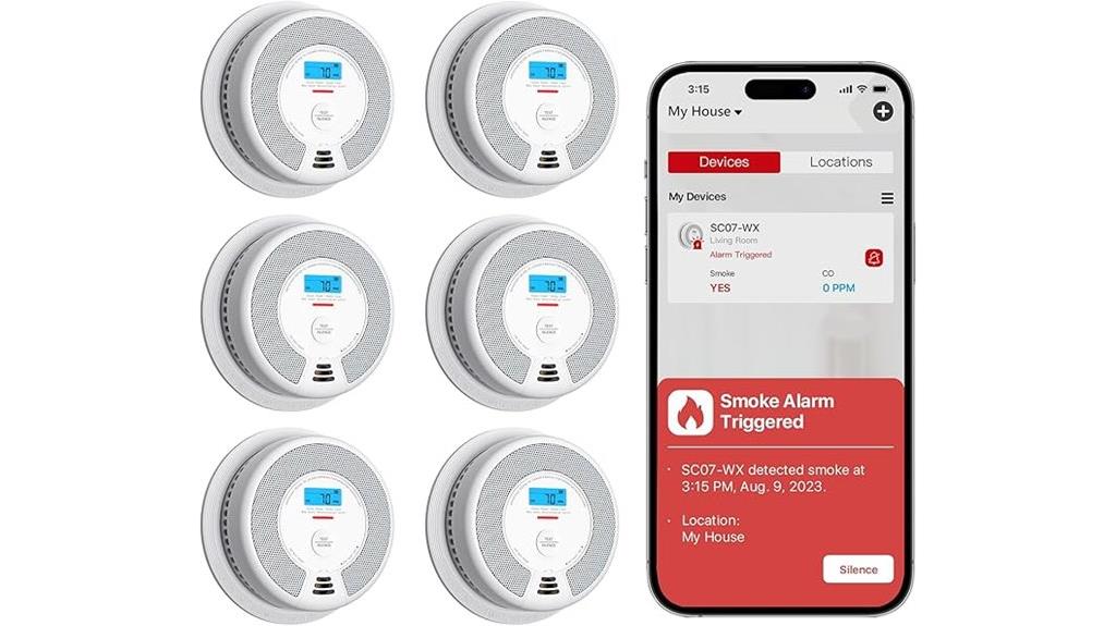 smart smoke and co detector