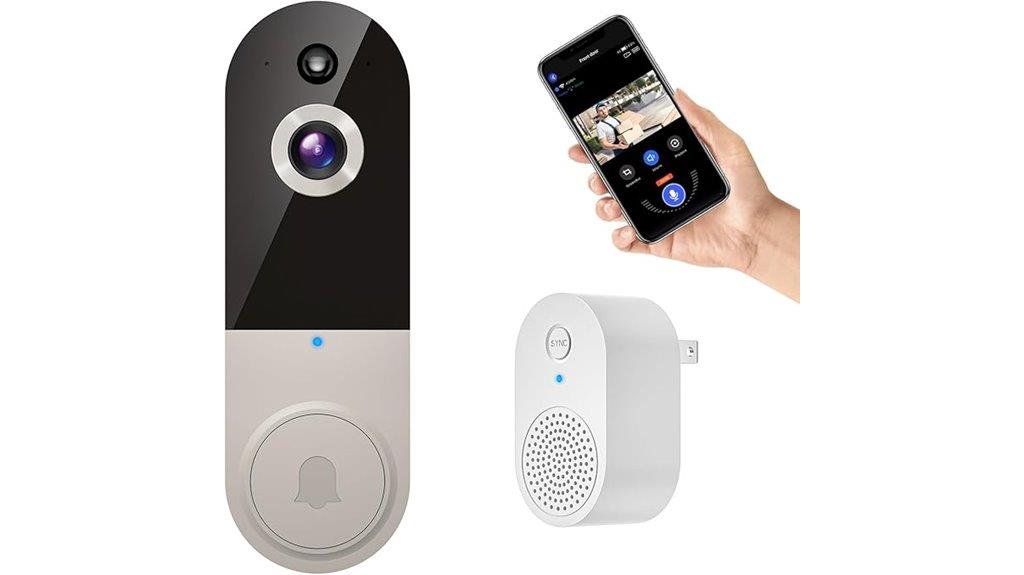 smart video doorbell camera