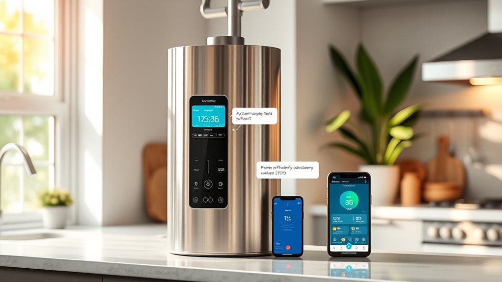smart water heater efficiency