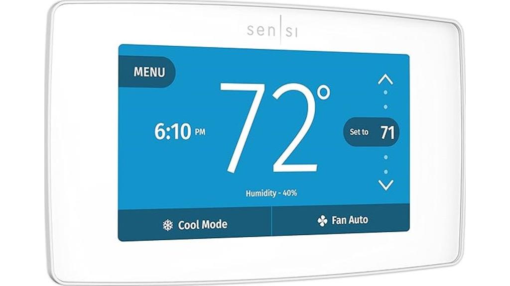 smart wi fi thermostat device