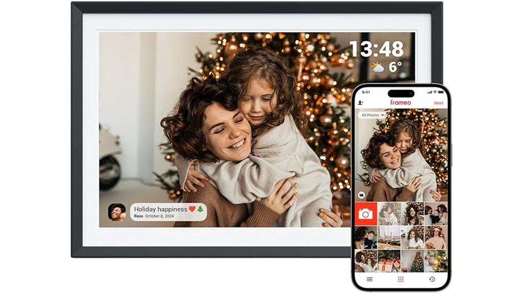 smart wifi photo frame