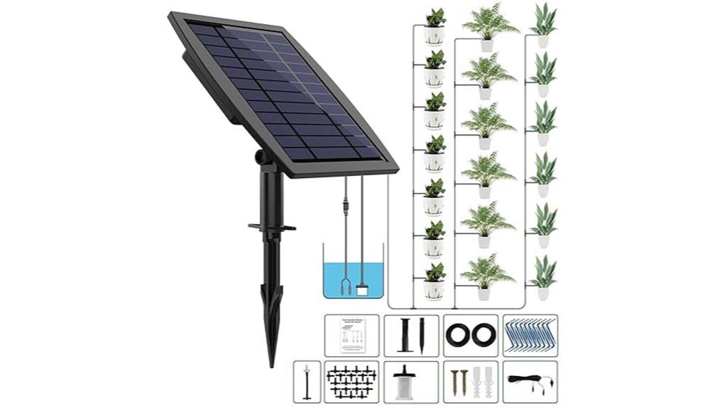 solar powered drip irrigation system