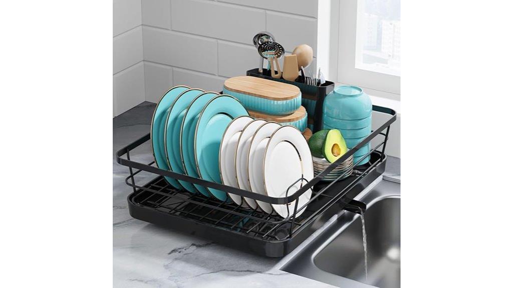 stainless steel dish drying rack