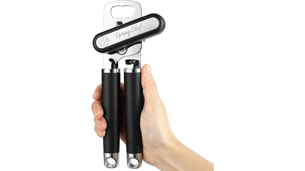stainless steel manual can opener