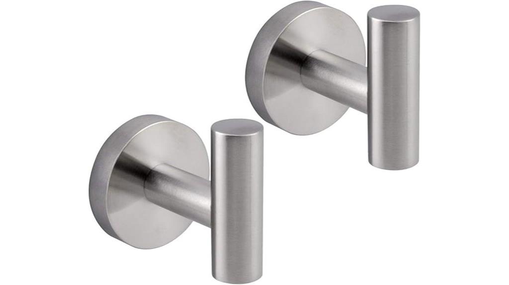 stainless steel towel hooks