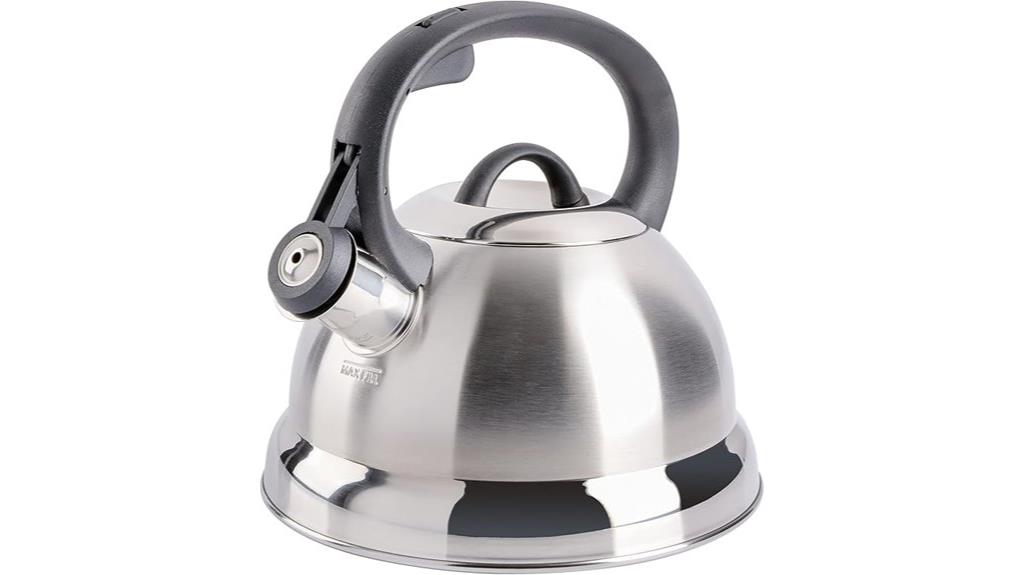 stainless steel whistling kettle