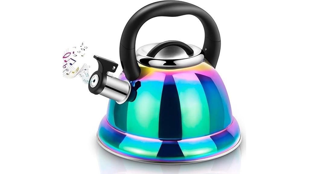 stainless steel whistling kettle