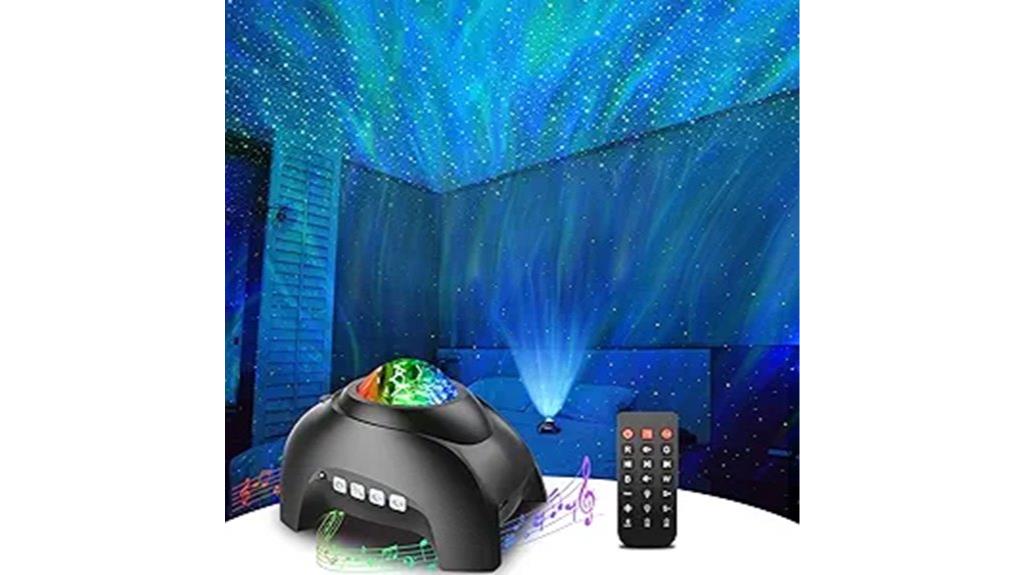 star projector with speaker