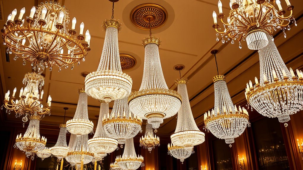 statement chandeliers for decor