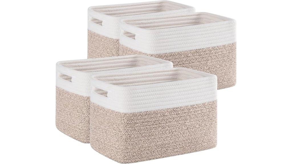 storage baskets for organization