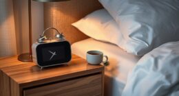 stylish bedside clock selection