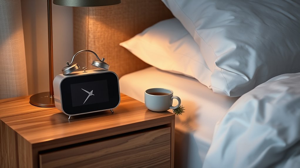 stylish bedside clock selection