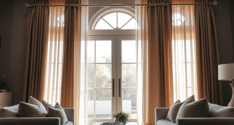 stylish curtain rod options