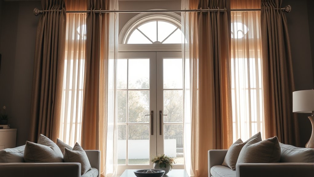 stylish curtain rod options