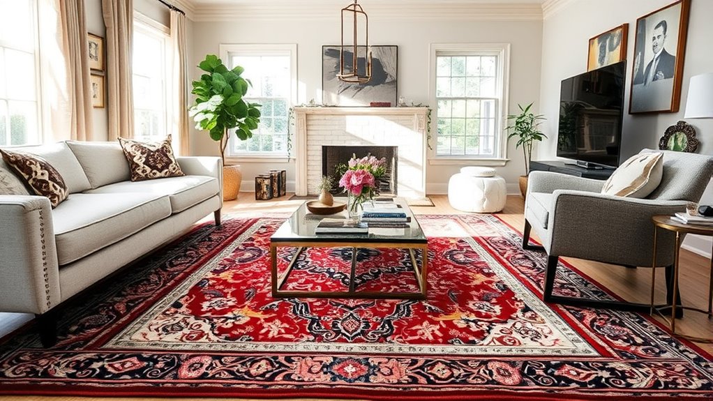 stylish durable high traffic rugs