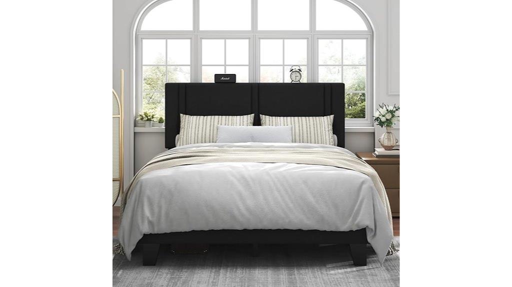 stylish platform bed frame