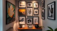 stylish space saving wall art