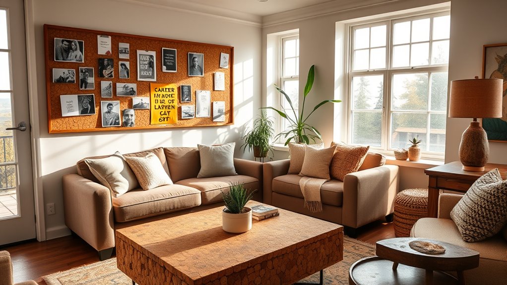 sustainable cork home decor