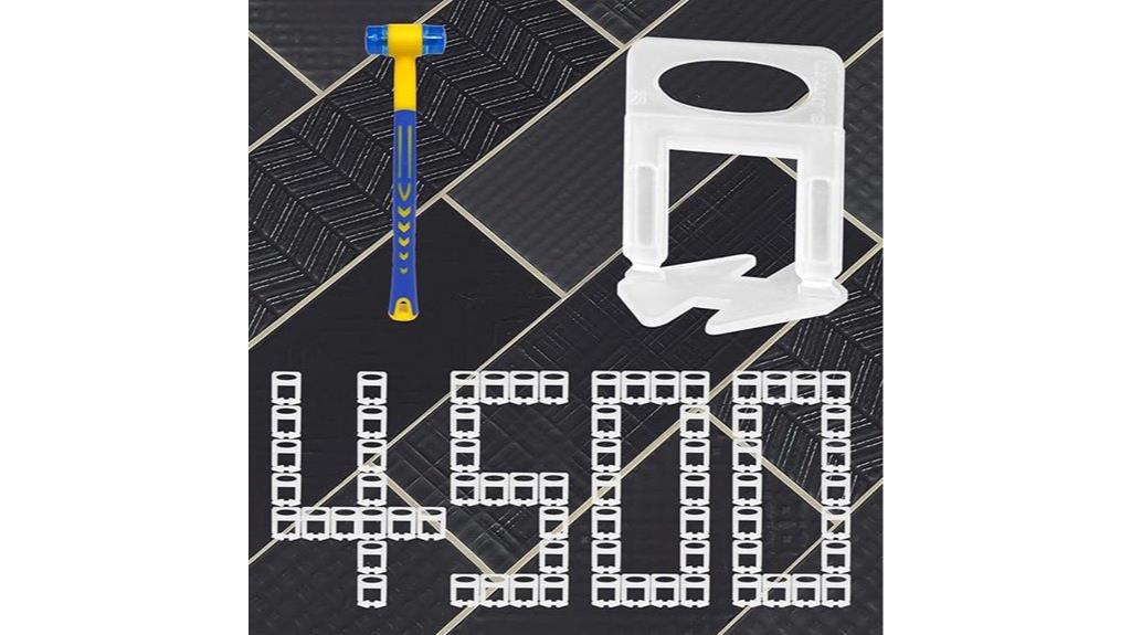 tile leveling clip system