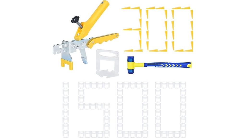 tile leveling installation kit