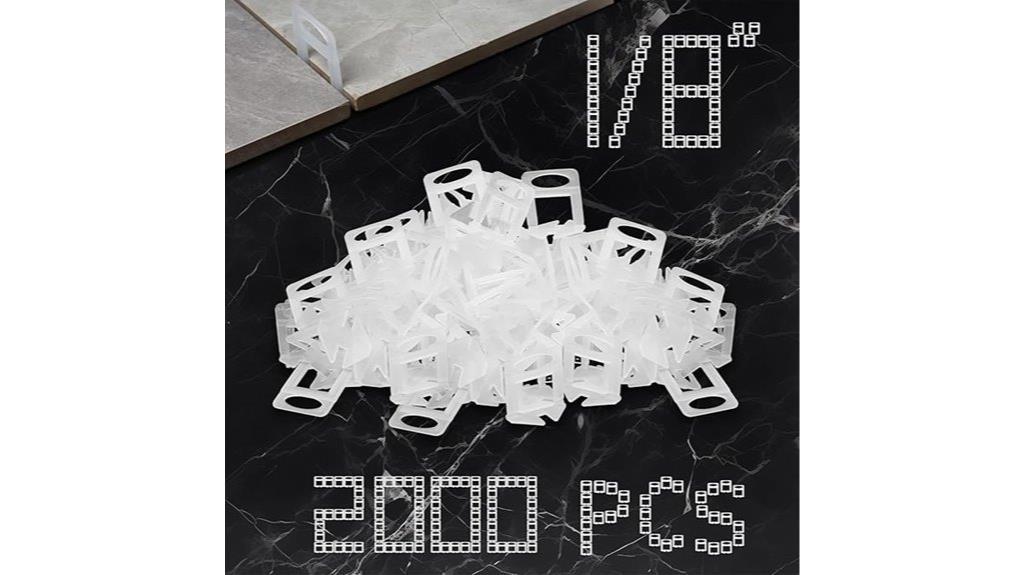 tile leveling spacers set