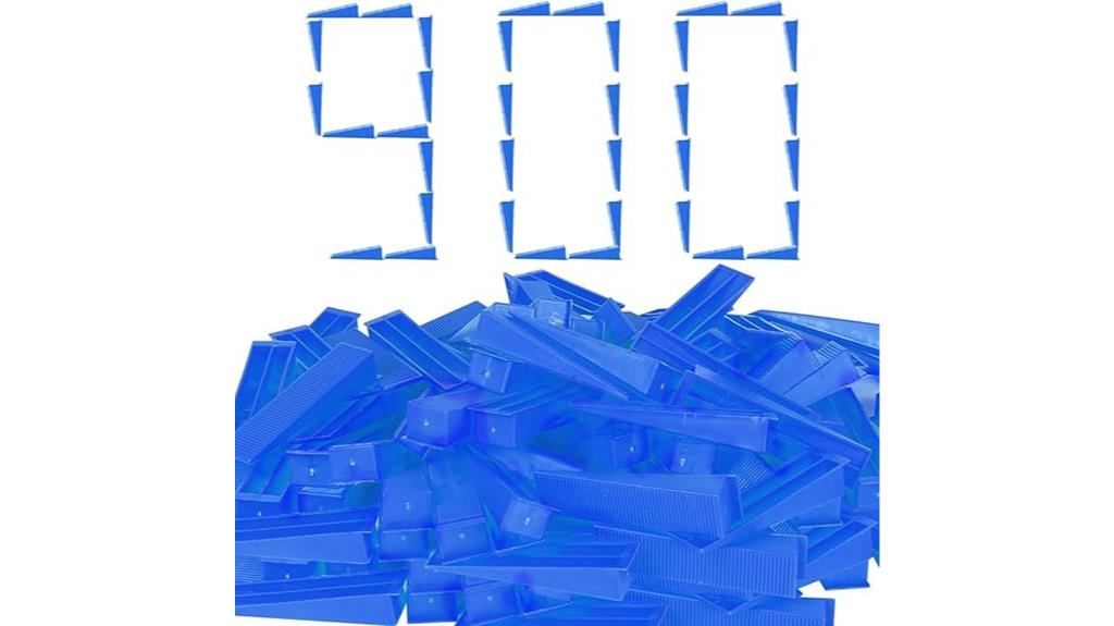 tile leveling system wedges