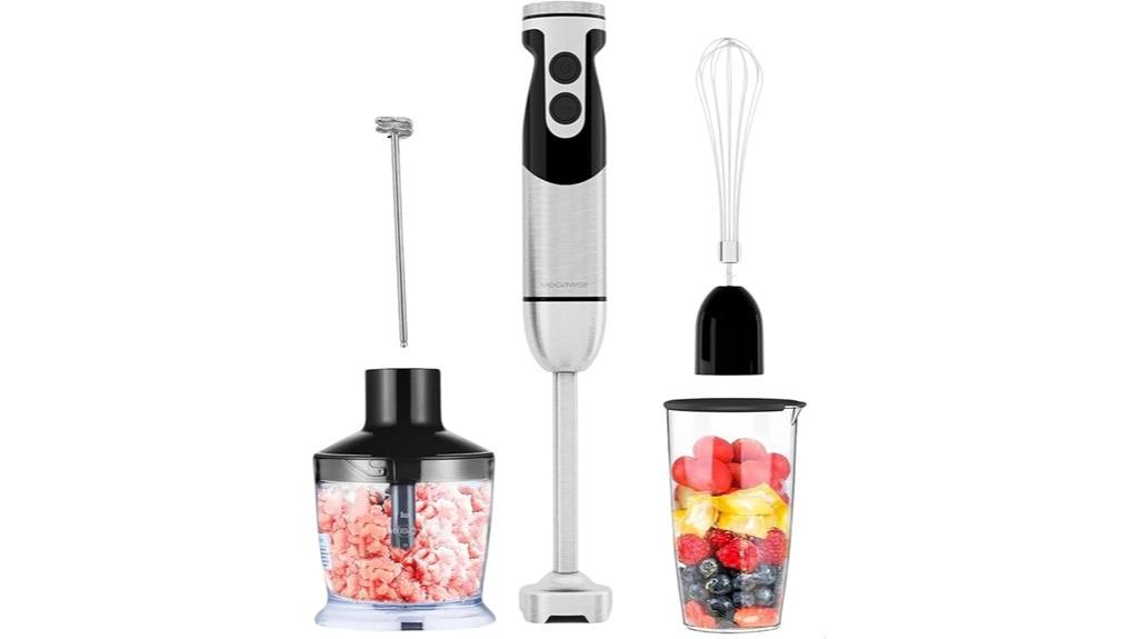 titanium reinforced hand blender