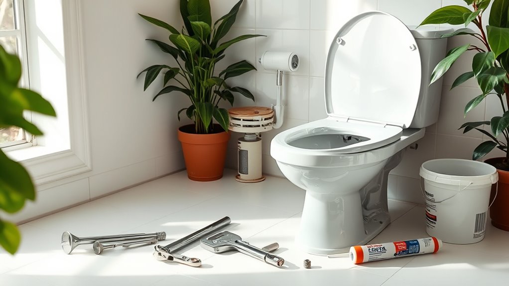 toilet replacement step by step