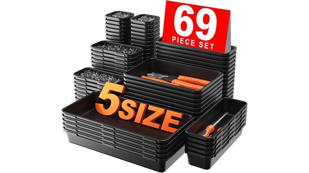 tool organizer tray set