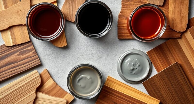 top wood stains selection