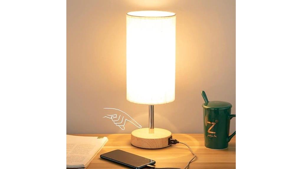 touch control dimmable lamp