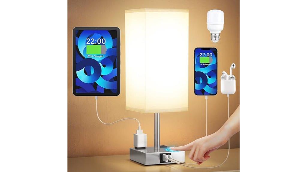 touch control usb lamp