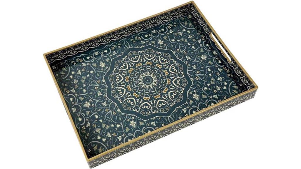 tray with handles design