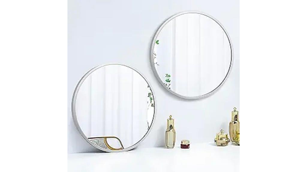 two packs of mirrors