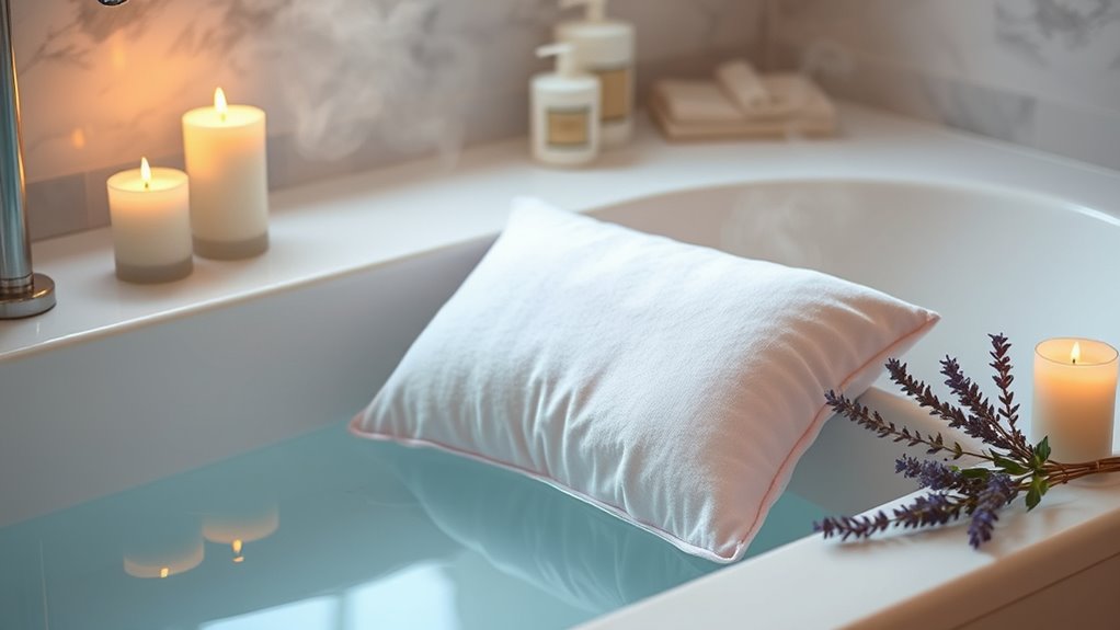 ultimate comfort bath pillows
