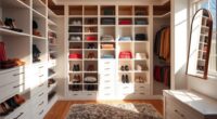 upgrade closet with shelves