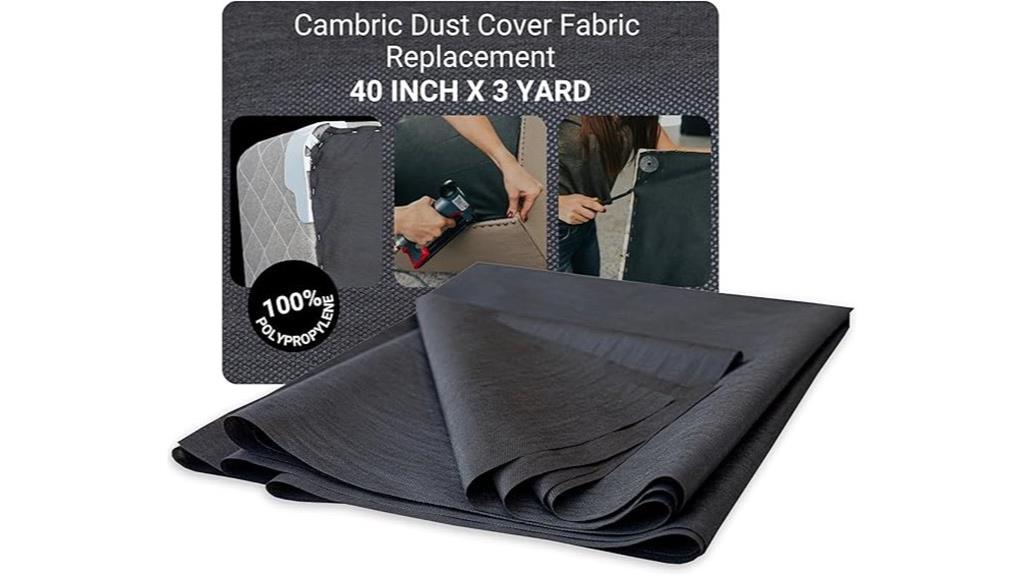 upholstery dust cover fabric
