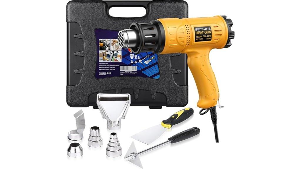 variable temperature heat gun