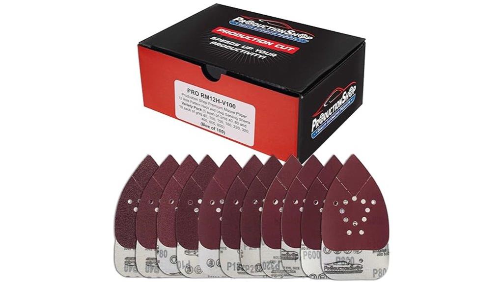 variety pack sandpaper sheets