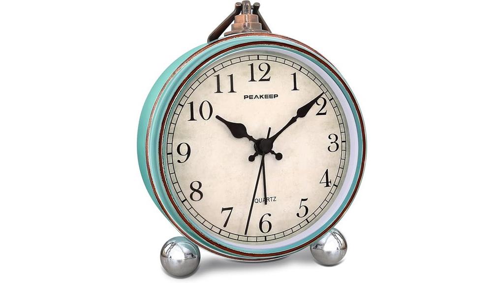 vintage battery operated alarm clock