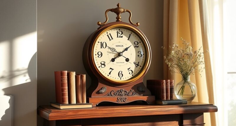 vintage clocks for charm