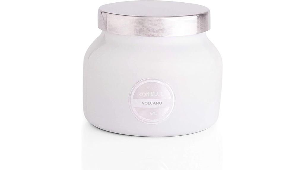 volcano scented candle 8 oz