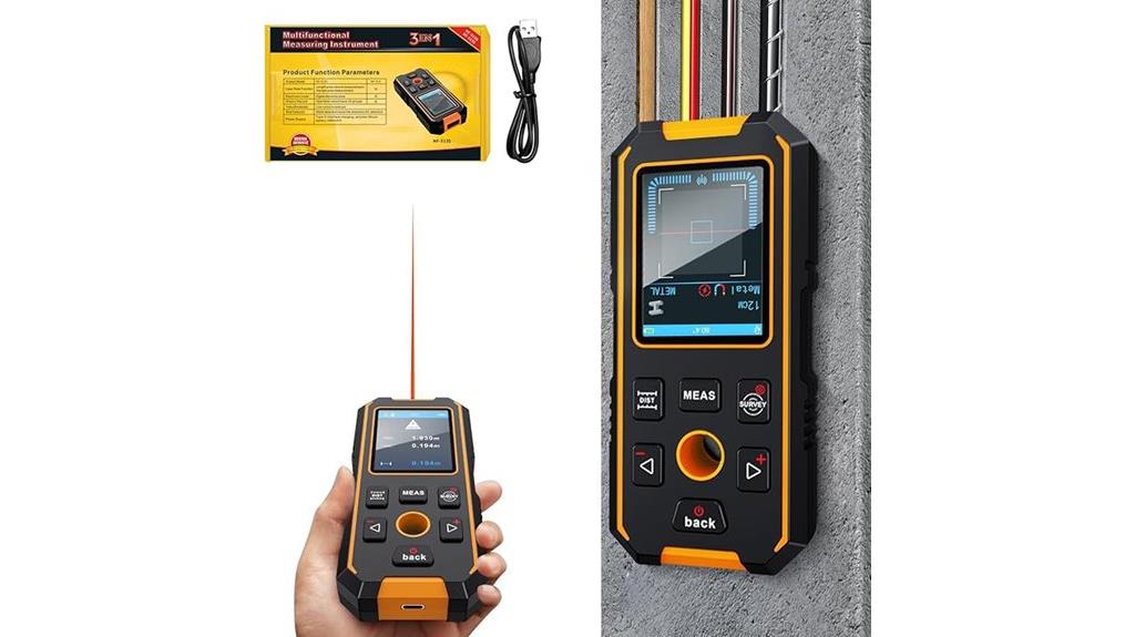 wall scanning and measuring