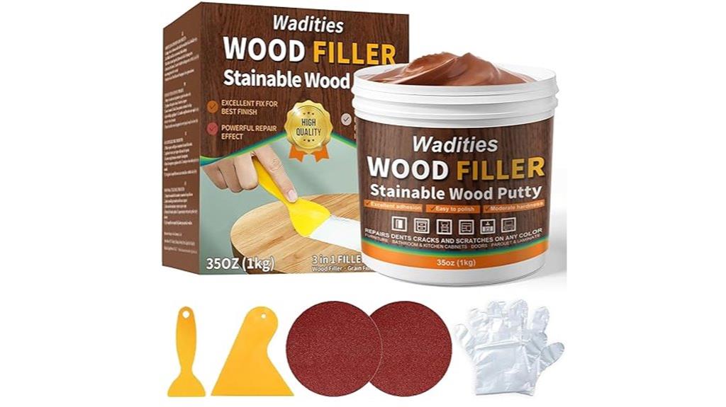 walnut wood filler putty